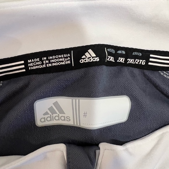 Adidas 1/4 zip athletic pull over performance long sleeve - Picture 3 of 3